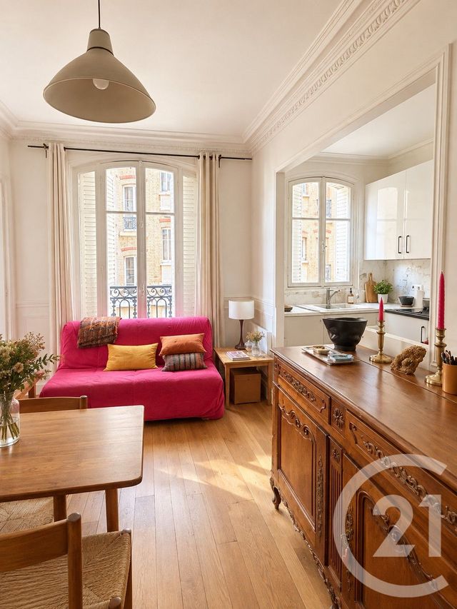 Appartement F2 à vendre - 2 pièces - 43.54 m2 - PARIS - 75015 - ILE-DE-FRANCE - Century 21 Vouillé